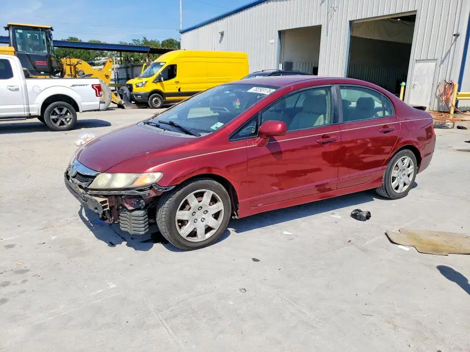 2010 HONDA CIVIC VIN 2HGFA1F55AH527787 фото 2