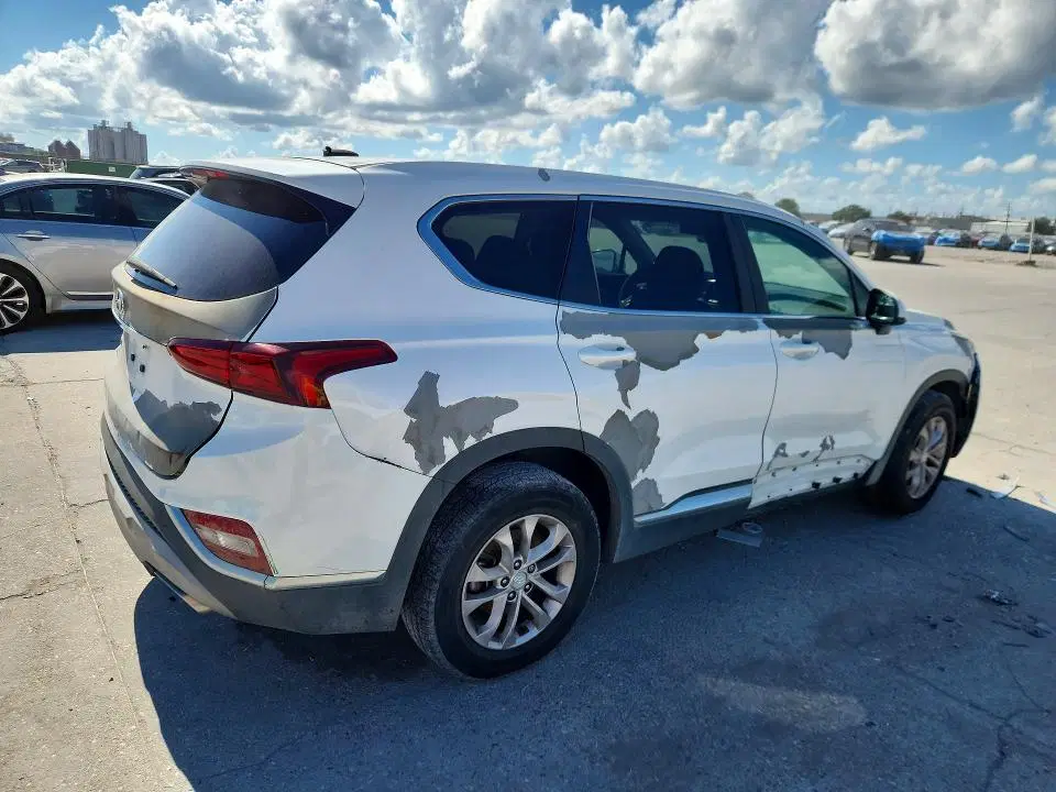 2019 HYUNDAI SANTA FE VIN 5NMS23AD3KH008876 фото 3