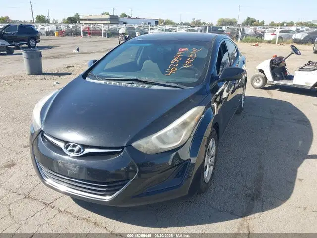 2016 Hyundai ELANTRA SE VIN 5NPDH4AE3GH696376 фото 2