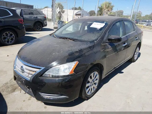 2015 Nissan SENTRA S VIN 3N1AB7AP5FY339809 фото 2