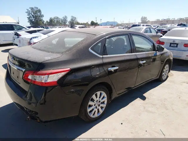 2015 Nissan SENTRA S VIN 3N1AB7AP5FY339809 фото 4