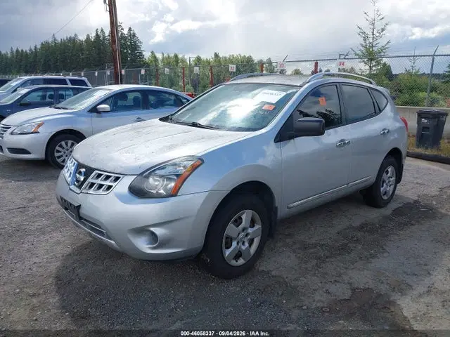 2014 Nissan Rogue Select S VIN JN8AS5MVXEW720769 фото 2