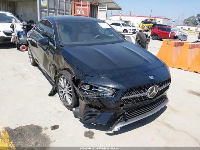 W1K5J4GB0SN498813 — 2025 Mercedes-Benz Cla 250 Coupe, Передняя часть справа (Right Front), фото до ремонта