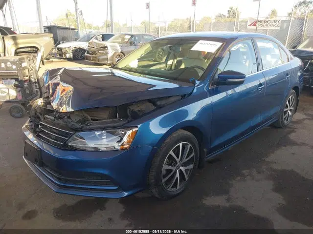 2017 Volkswagen Jetta 1.4t Se VIN 3VWDB7AJ1HM354143 фото 2
