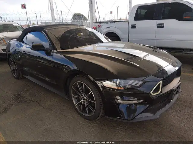 1FATP8UH7J5124672 — 2018 Ford Mustang Ecoboost Premium, Левый бок (Left Side), фото до ремонта