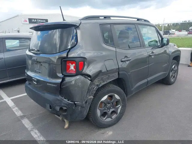 2018 Jeep Renegade Sport VIN ZACCJBAB5JPG82021 фото 4