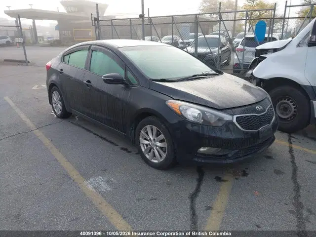 KNAFX4A6XE5155114 — 2014 Kia Forte, Левый бок (Left Side), фото до ремонта