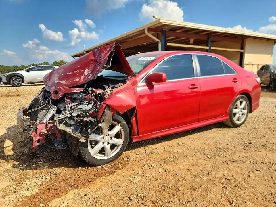 4T1BE46K98U261623 — 2008 Toyota Camry, Передняя часть, фото до ремонта