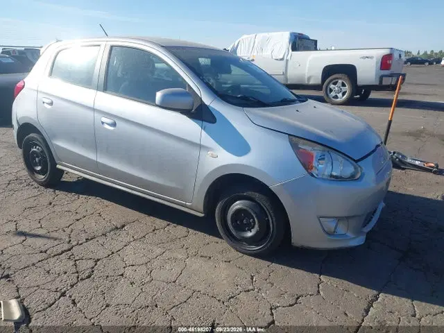 ML32A3HJ7FH044823 — 2015 Mitsubishi Mirage DE, Передняя часть, фото до ремонта
