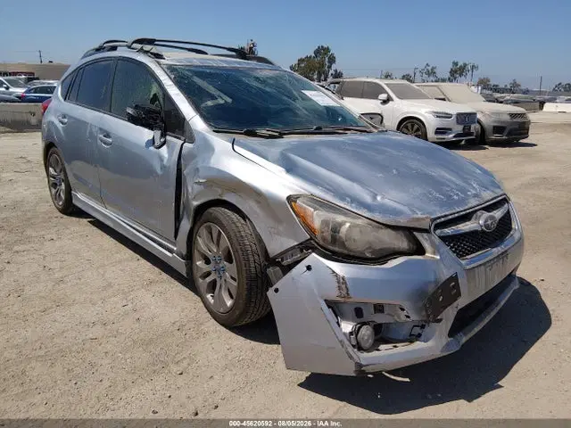 JF1GPAY6XG8318086 — 2016 Subaru Impreza 2.0I Sport Limited, Опрокидывание, фото до ремонта