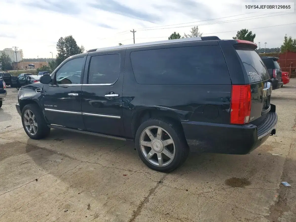 2011 Cadillac Escalade Esv Premium VIN 1GYS4JEF0BR129865 фото 2