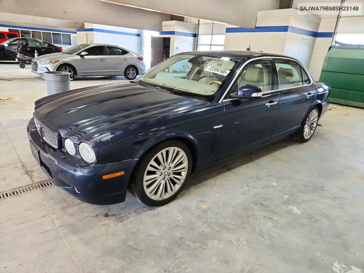 SAJWA79B68SH23148 — 2008 Jaguar XJ, мелкие вмятины и царапины, фото до ремонта