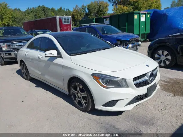 WDDSJ4EB5EN099924 — 2014 Mercedes-Benz CLA 250, передняя часть, фото до ремонта