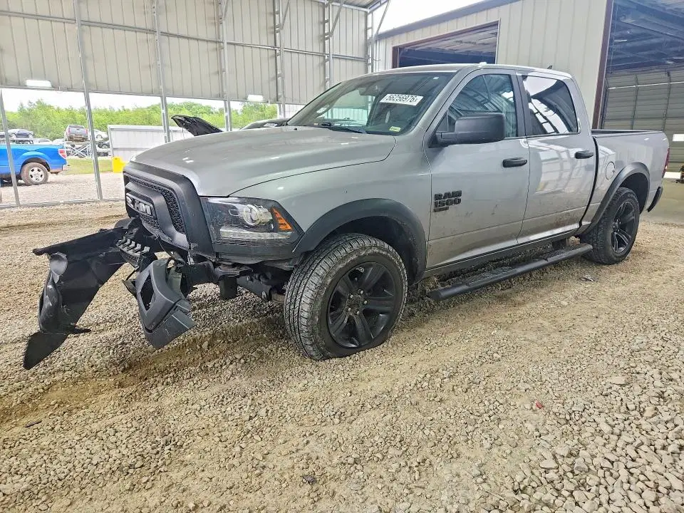 1C6RR7LG1NS210821 — 2022 RAM 1500 Classic, передняя часть, фото до ремонта