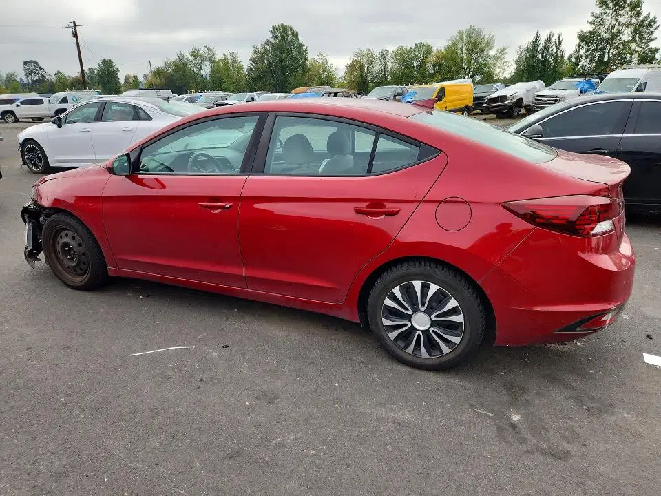2019 Hyundai Elantra VIN KMHD84LF8KU737097 фото 2