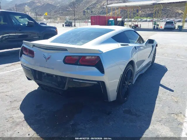 2016 Chevrolet CORVETTE STINGRAY VIN 1G1YB2D73G5112412 фото 4