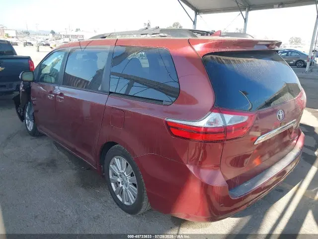 2017 Toyota Sienna Limited Premium 7 Passenger VIN 5TDYZ3DC4HS810836 фото 3