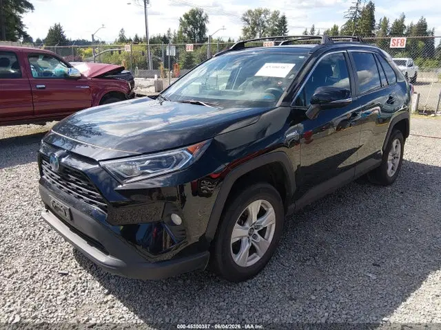 2020 Toyota Rav4 Hybrid Xle VIN 2T3RWRFV4LW057072 фото 2