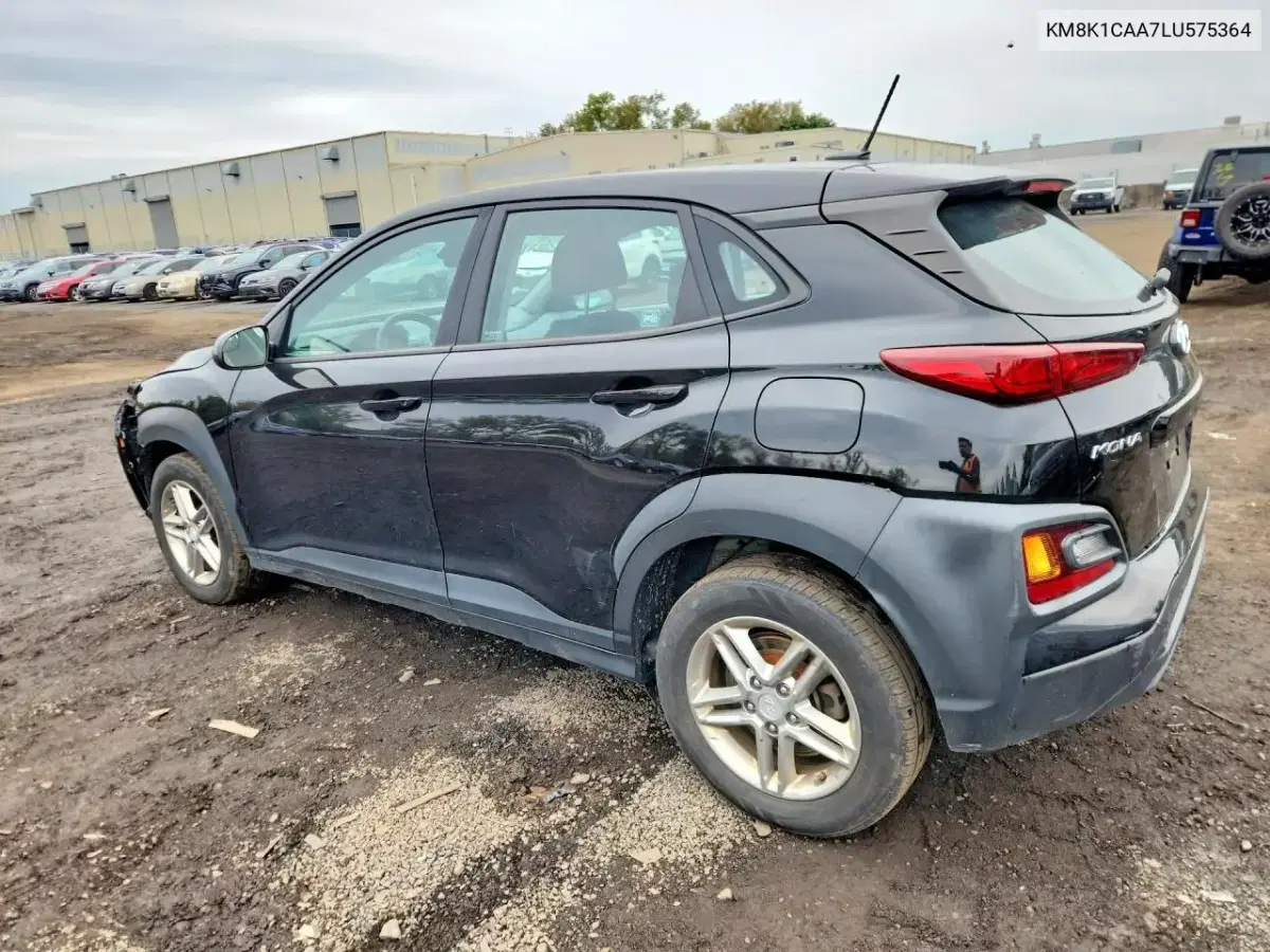2020 Hyundai Kona Se VIN KM8K1CAA7LU575364 фото 2