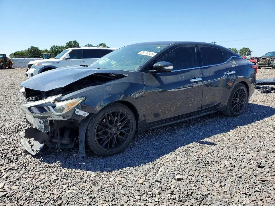 1N4AA6AP7GC430283 — 2016 Nissan Maxima, Передняя часть, фото до ремонта