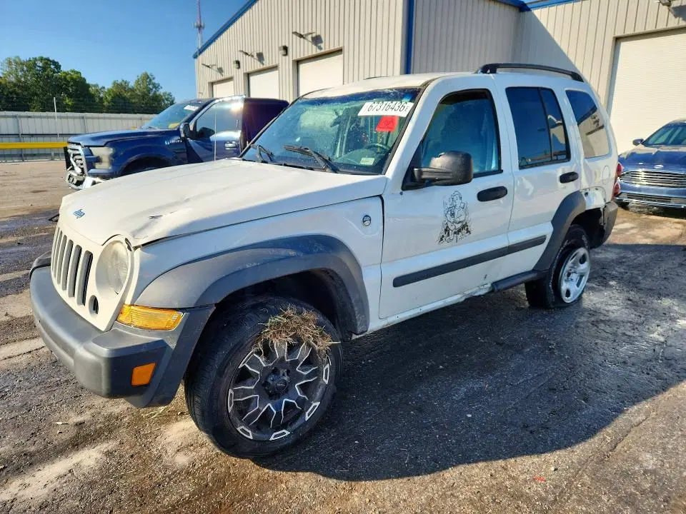 2006 JEEP LIBERTY VIN 1J4GL48K96W161952 фото 2