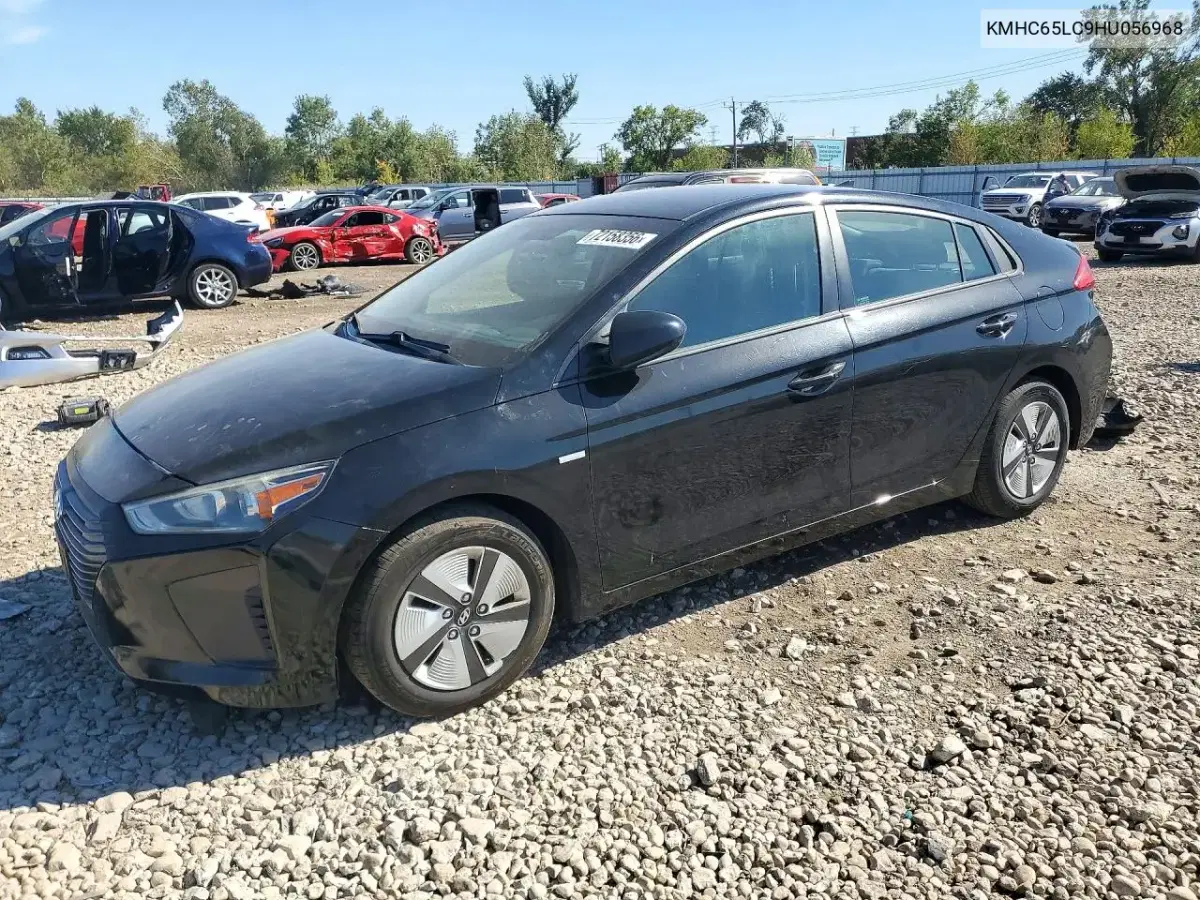 KMHC65LC9HU056968 — 2017 Hyundai Ioniq, мелкие вмятины и царапины, фото до ремонта