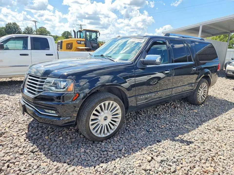 5LMJJ3JT8GEL11760 — 2016 Lincoln Navigator, Боковая часть, фото до ремонта