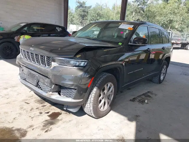 2021 Jeep Grand Cherokee L Limited 4x4 VIN 1C4RJKBG9M8202904 фото 2
