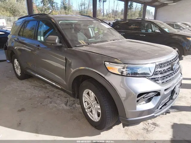 1FMSK8DH9MGB18140 — 2021 Ford Explorer XLT, Задняя часть, фото до ремонта