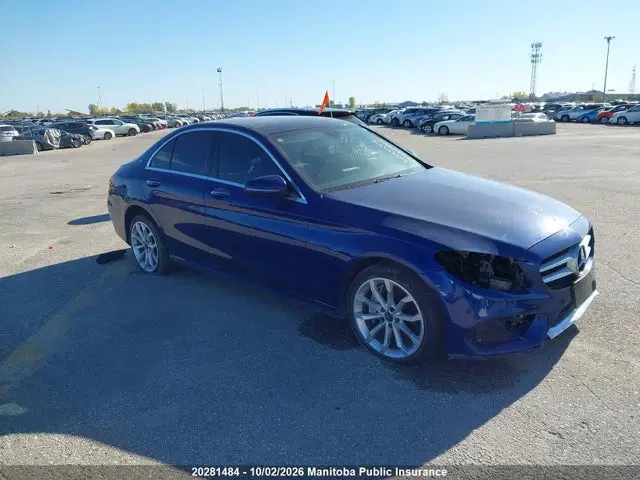 55SWF4KB5JU239446 — 2018 Mercedes-Benz C300 4MATIC, Вандализм (Vandalized), фото до ремонта