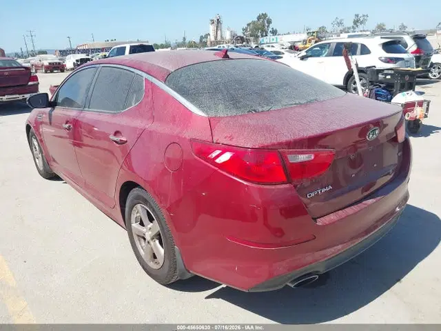 2015 KIA Optima Lx VIN 5XXGM4A7XFG423553 фото 3