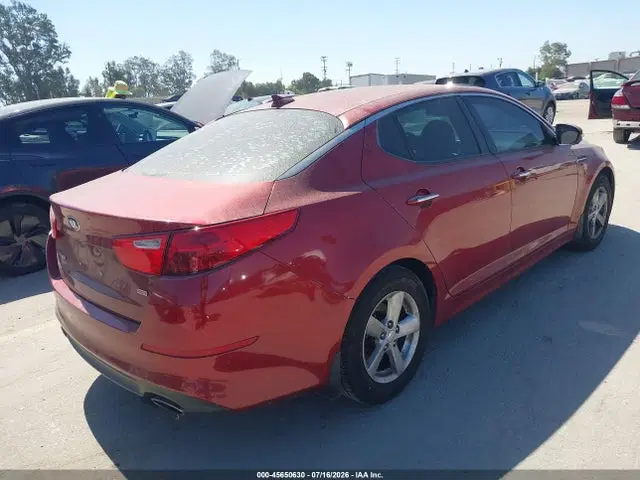 2015 KIA Optima Lx VIN 5XXGM4A7XFG423553 фото 4