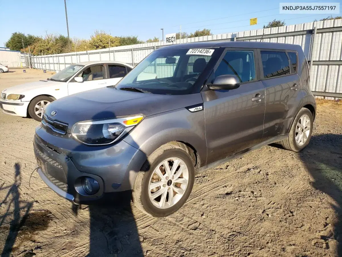 KNDJP3A55J7557197 — 2018 Kia Soul, механические повреждения, фото до ремонта