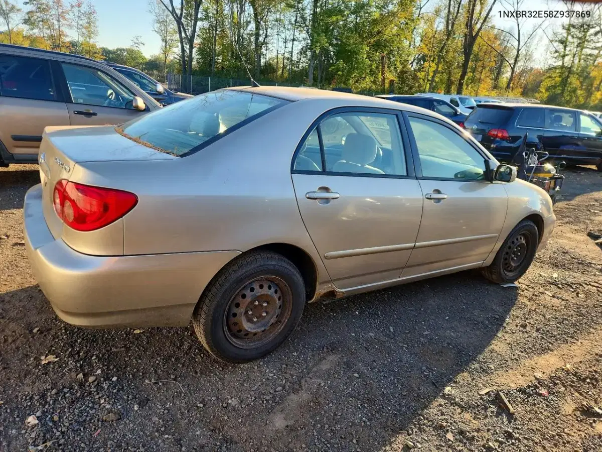 2008 Toyota Corolla Le VIN 1NXBR32E58Z937869 фото 3