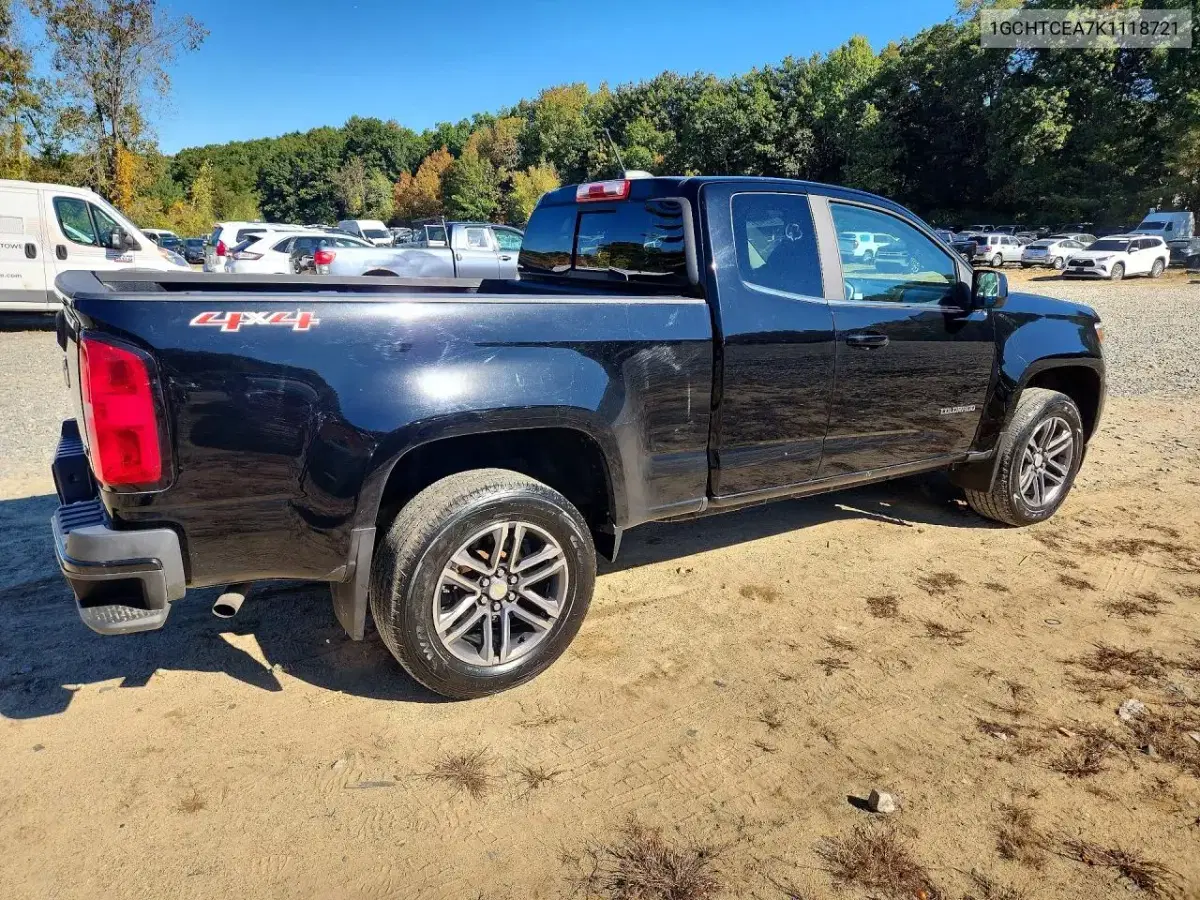 2019 Chevrolet Colorado Lt VIN 1GCHTCEA7K1118721 фото 3