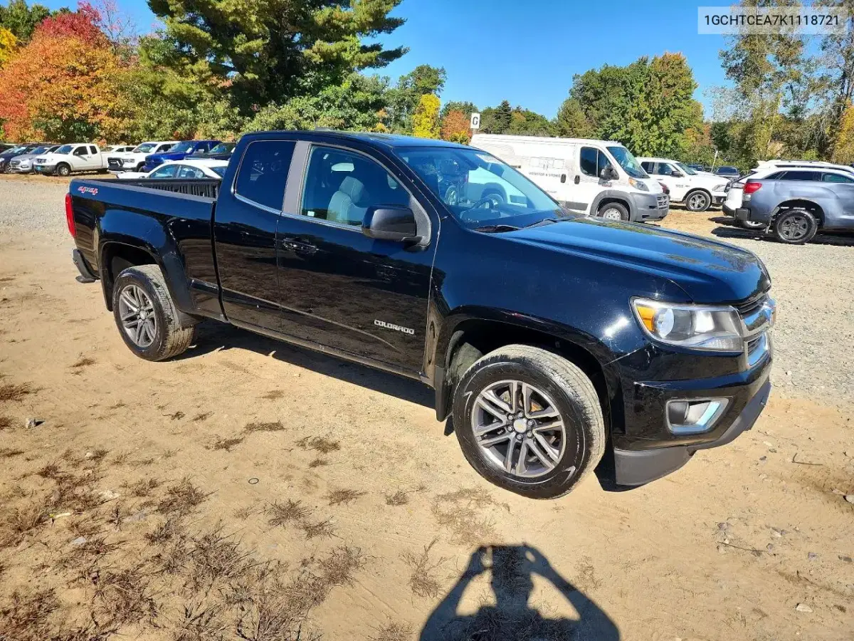 2019 Chevrolet Colorado Lt VIN 1GCHTCEA7K1118721 фото 4