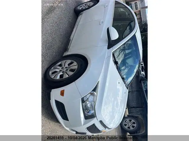 1G1PC5SB7E7332574 — 2014 Chevrolet Cruze Eco Turbo, Левый бок (Left Side), фото до ремонта
