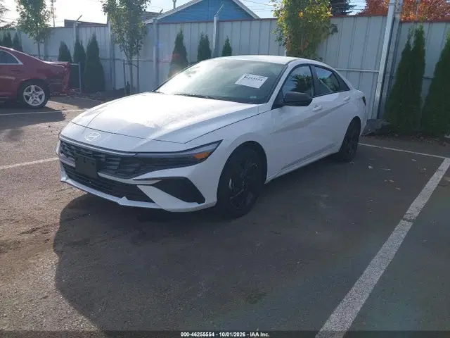 2026 Hyundai Elantra Sel Sport VIN KMHLM4DG2TU210690 фото 2
