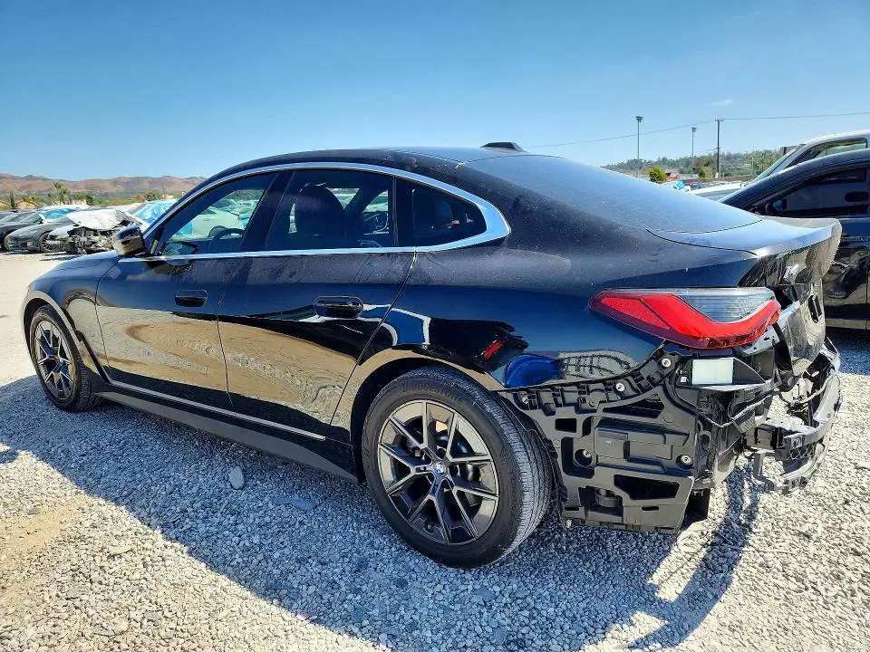 2022 BMW I4 VIN WBY73AW08NFM96610 фото 2