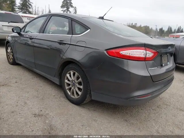 2016 Ford FUSION S VIN 3FA6P0G78GR215957 фото 3