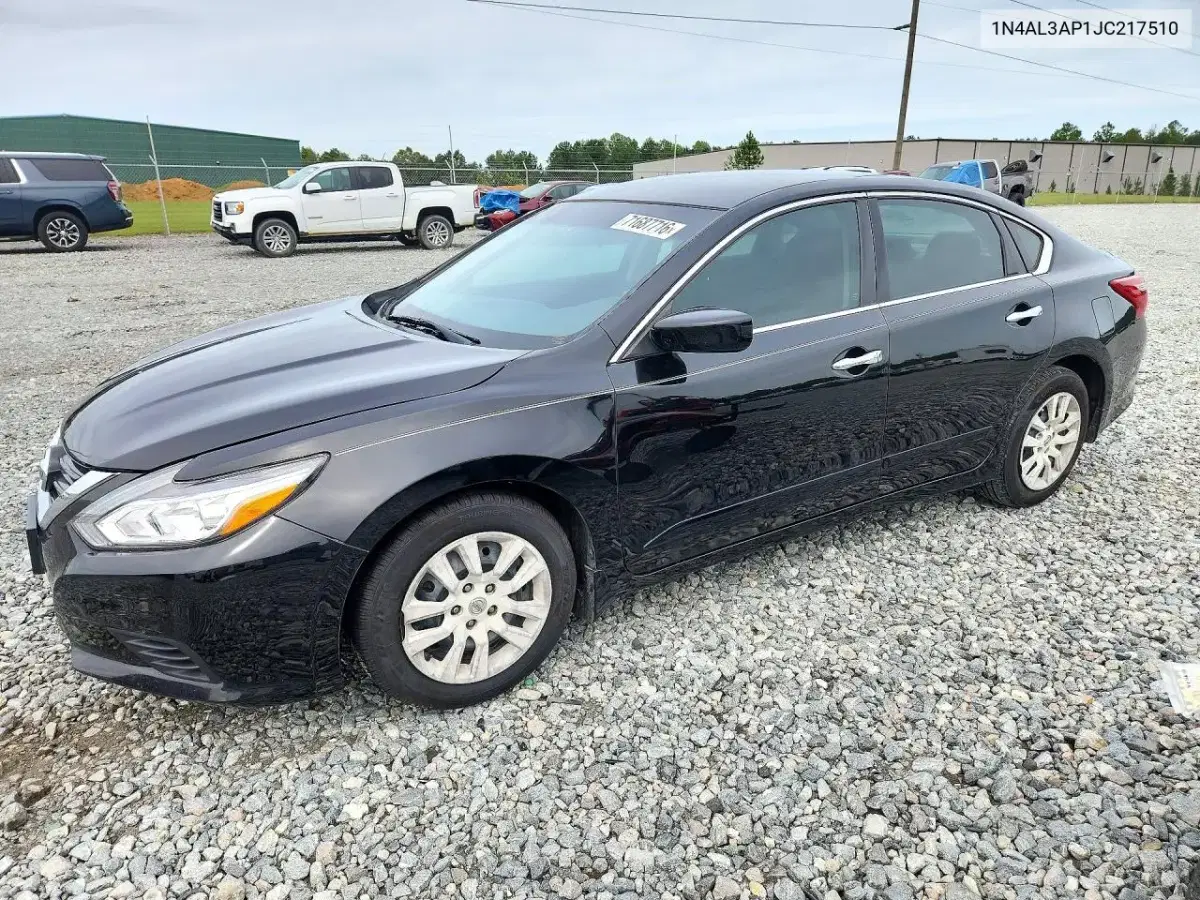 1N4AL3AP1JC217510 — 2018 Nissan Altima, естественный износ, фото до ремонта