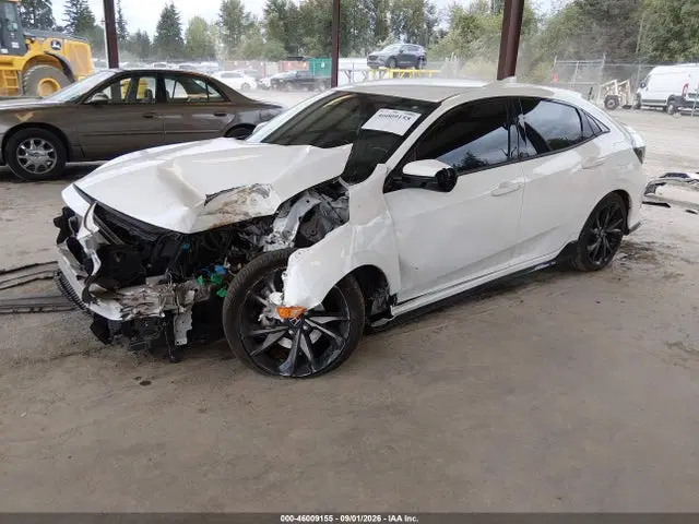2019 Honda Civic Sport VIN SHHFK7H4XKU411994 фото 2