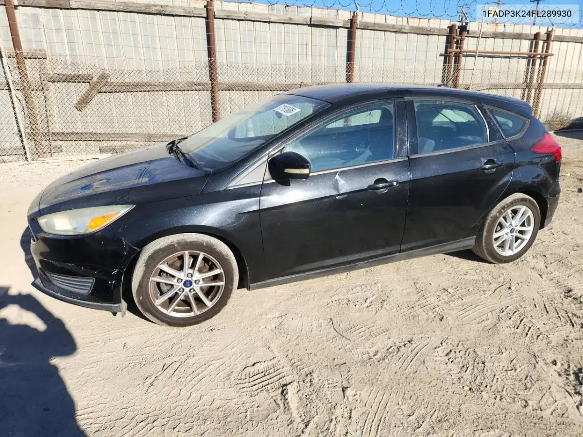 1FADP3K24FL289930 — 2015 Ford Focus, Сторона, фото до ремонта