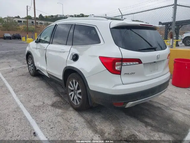 2022 Honda Pilot 2wd Ex-l VIN 5FNYF5H58NB038017 фото 3