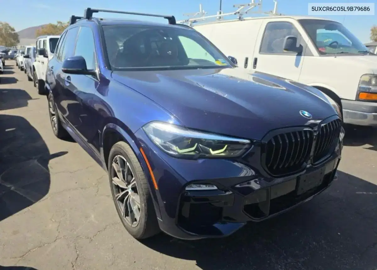 5UXCR6C05L9B79686 — 2020 BMW X5, мелкие вмятины и царапины, фото до ремонта