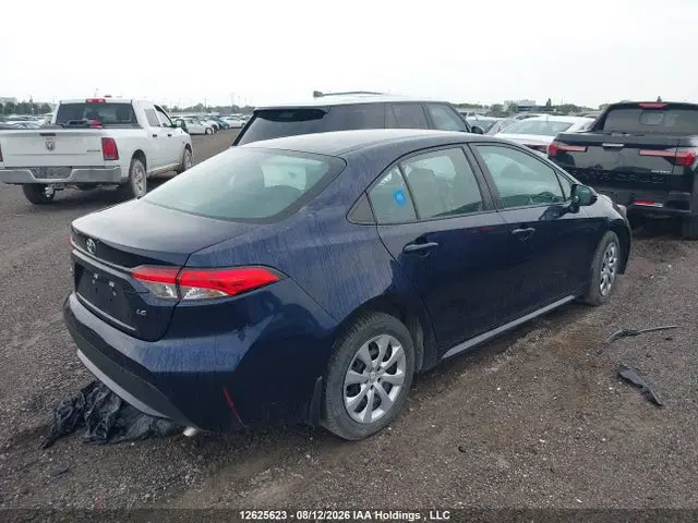 2022 Toyota COROLLA LE VIN 5YFBPMBE6NP351870 фото 4