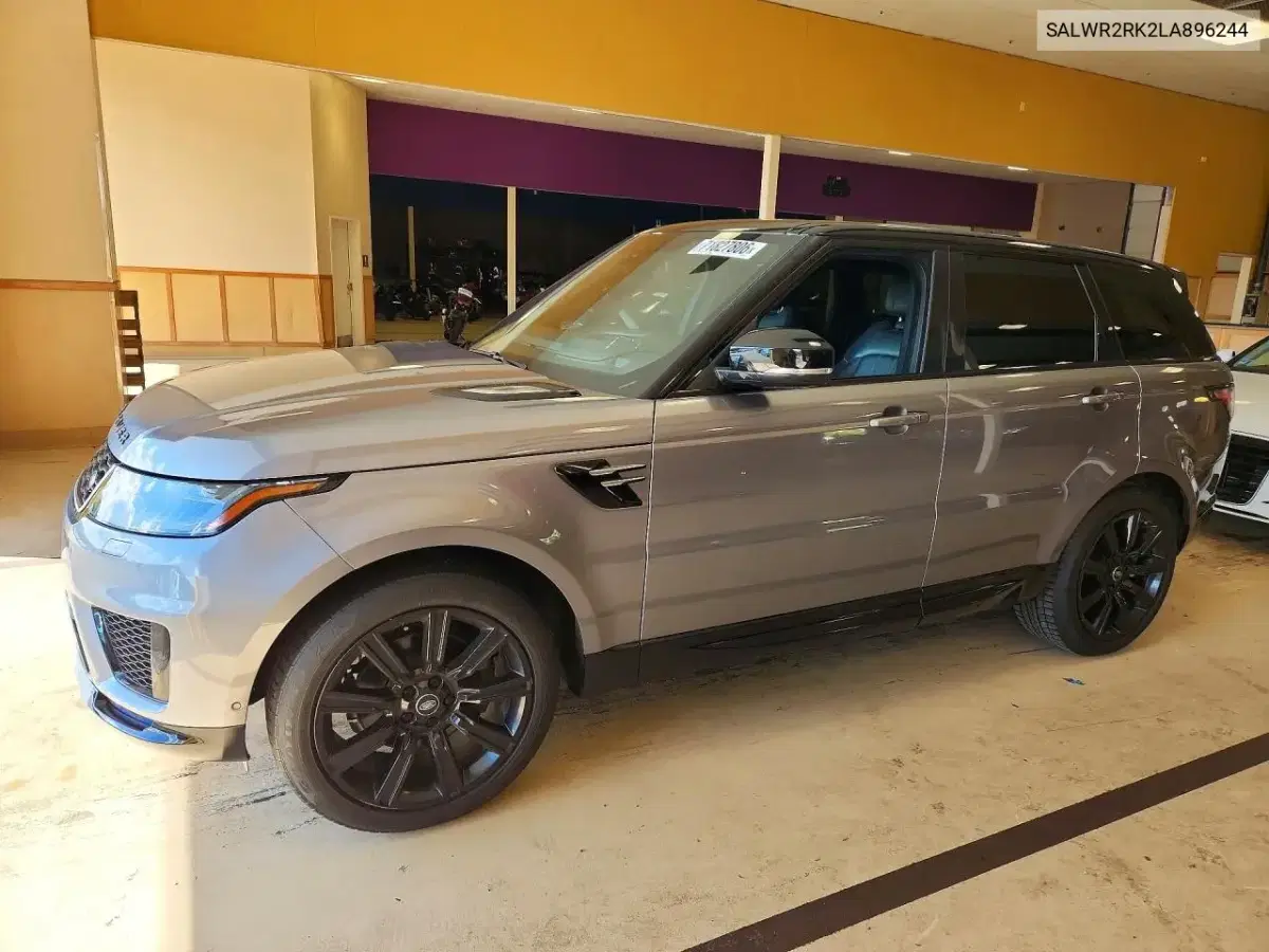 SALWR2RK2LA896244 — 2020 Land Rover Range Rover Sport, механические повреждения, фото до ремонта
