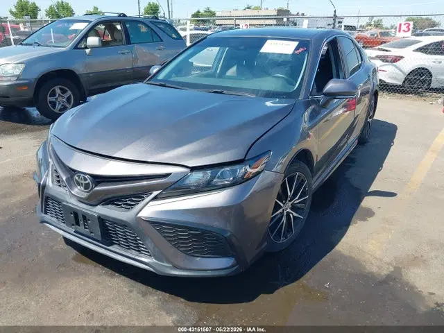 2021 Toyota CAMRY SE VIN 4T1G11AK4MU531729 фото 2