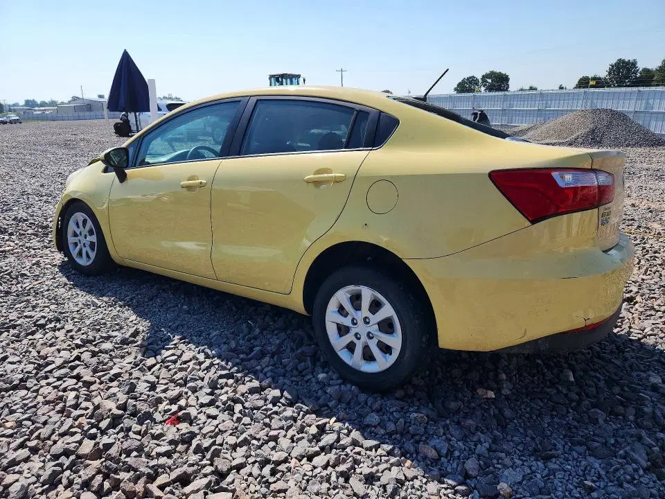 2016 KIA RIO VIN KNADM4A35G6540017 фото 2