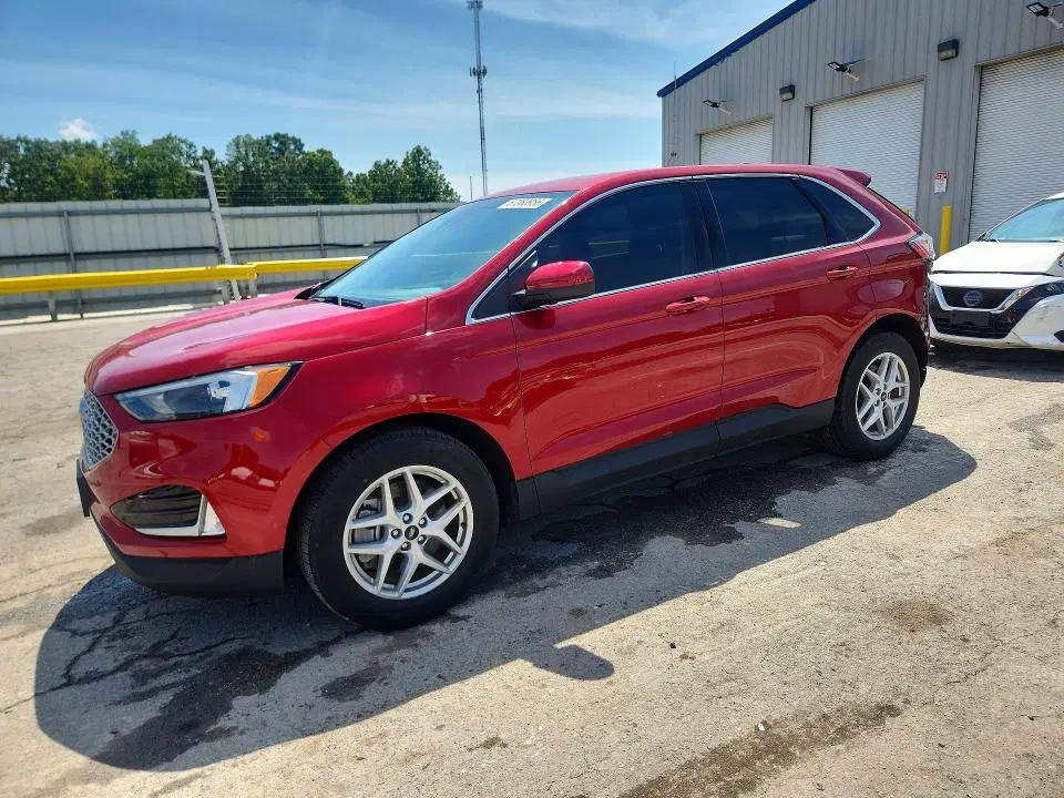 2FMPK4J98RBB17698 — 2024 Ford EDGE, Задняя часть, фото до ремонта